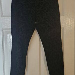 No Boundaries Black Floral Leggings